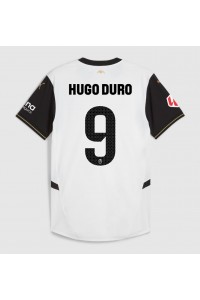 Valencia Hugo Duro #9 Fotballdrakt Hjemme Klær 2024-25 Korte ermer